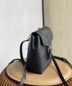 Louis Vuitton Tiny Backpack Monogram Empreinte Black For Women, Women’s Bags 19cm LV M80596 - Image 5