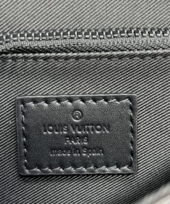 Louis Vuitton S-Lock Sling Monogram Macassar Black For Men, Crossbody Bags 8.3in/21cm LV M45807 - Image 12