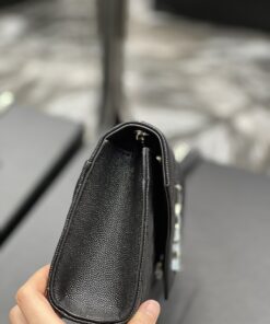 Saint Laurent Small Bag Black In Mix Matelasse For Women 8.2in/21cm YSL 600195BOW921000 - Image 7