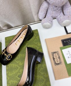 Gucci Ballet Flat with Horsebit Black for Women - Image 5