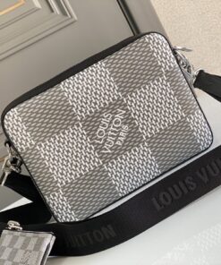 Alternative view of Louis Vuitton Trio Messenger Damier Graphite Plaster For Men, Men’s Bags, Shoulder And Crossbody Bags 9.8in/ 25cm LV