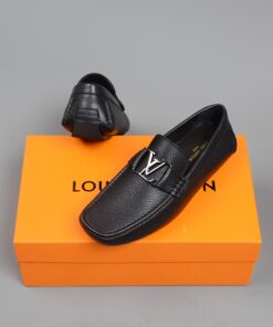 Alternative view of Louis Vuitton Monte Carlo Mocassin Loafers Black For Men