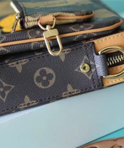 Louis Vuitton Trio Messenger Monogram Stripes Brown For Men, Men’s Bags, Shoulder And Crossbody Bags 9.8in/25cm LV M45965 - Image 15