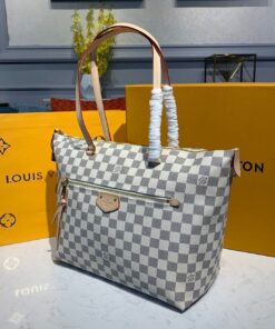 Alternative view of Louis Vuitton Lena MM Damier Azur Canvas 11.8in/30cm For Women N44040