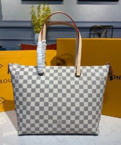 Louis Vuitton Lena MM Damier Azur Canvas 11.8in/30cm For Women N44040 - Image 3