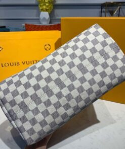 Louis Vuitton Lena MM Damier Azur Canvas 11.8in/30cm For Women N44040 - Image 5