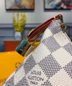 Louis Vuitton Lena MM Damier Azur Canvas 11.8in/30cm For Women N44040 - Image 6