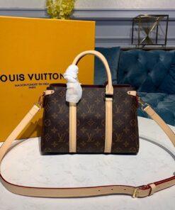 Louis Vuitton Soufflot BB Monogram Canvas Pink And Brown For Women M44815 - Image 6