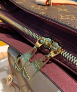 Louis Vuitton Soufflot BB Monogram Canvas Pink And Brown For Women M44815 - Image 10