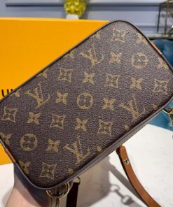 Louis Vuitton Dauphine PM Backpack 7.9in/ 20cm Brown Monogram Canvas Gold Hardware For Women M45142 - Image 9