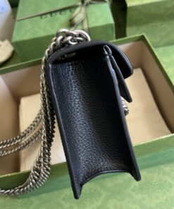 Gucci Dionysus Small GG Shoulder Bag Black And Ivory GG Denim Jacquard For Women 10in/25cm 499623 UN3BN 1274 - Image 4