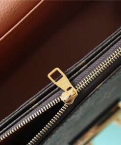 Louis Vuitton Marceau Monogram Canvas Caramel Brown For Women, Women’s Handbags, Shoulder and Crossbody Bags 9.6in/24.5cm LV M46127 - Image 15