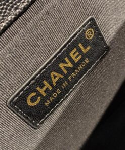 Chanel Boy HandBag Black For Women, Shoulder And Crossbody Bags 9.8in/25cm A67086 - Image 14