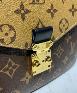 Louis Vuitton Pochette Metis Shoulder Bag 9.8in/ 25cm Brown Monogram Reverse Canvas Gold Hardware For Women M44876 - Image 5