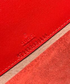 Gucci Dionysus Supreme Super Mini Bag Beige/Ebony GG Supreme Canvas Red Suede 6.5in/16.5cm GG 476432 - Image 8