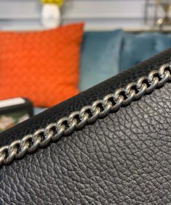 Gucci Dionysus Mini Chain Bag Black Metal-Free Tanned For Women 8in/20cm GG 401231 CAOGN 8176 - Image 5