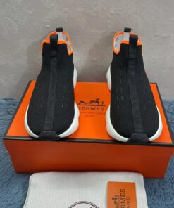 Alternative view of Hermes Eclair Sneakers Black For Men H221170Z 02360?