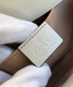 Gucci Marmont Matelassé Mini Bag White For Women 8.5in/22cm GG 446744 DTDIT 9022 - Image 11