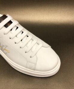Louis Vuitton Time Out Sneaker in Monogram Canvas White/Brown for Women - Image 8