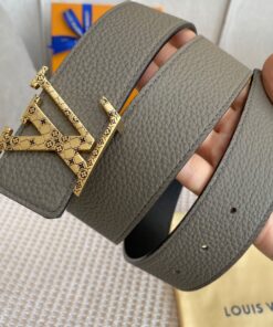 Louis Vuitton Iconic Reversible LV Belt Grey LV Women Belt - Image 12