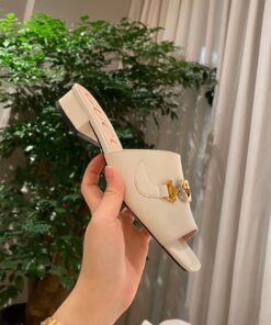 Gucci Gucci Zumi Slide Sandals Beige For Women GG - Image 7