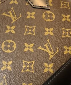Louis Vuitton Alma BB Top Handle Bag 9.8in/ 24cm Brown Monogram Canvas Gold Hardware For Women - Image 8