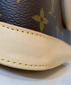 Louis Vuitton Alma BB Monogram Canvas Beige For Women, Women’s Handbags, Shoulder And Crossbody Bags 9.2in/23.5cm LV M53152 - Image 11