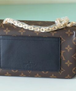 Louis Vuitton Marceau Monogram Canvas Black For Women, Shoulder and Crossbody Bags 9.6in/24.5cm LV M46126 - Image 10