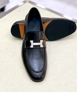 Hermes Paris Loafers Black For Men H212982ZA01400? - Image 6