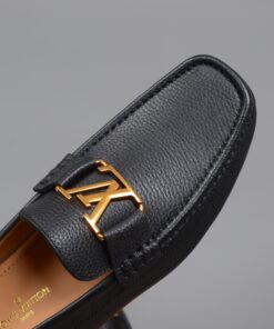 Louis Vuitton Monte Carlo Mocassin Loafers Black For Men - Image 9