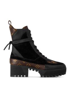 Louis Vuitton Laureate Desert Boot Calfskin Leather Black/Brown – 1A4XXZ