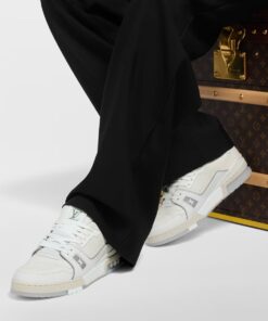 Alternative view of Louis Vuitton Trainer Sneaker Rubber Grain White Virgil Abloh For Men LV 1A8WAX
