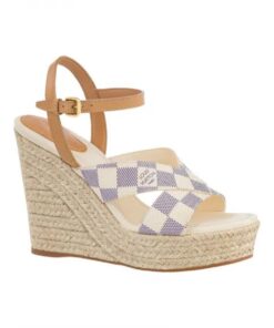 Louis Vuitton Starboard Wedge Sandal For Women – 1AB2F1