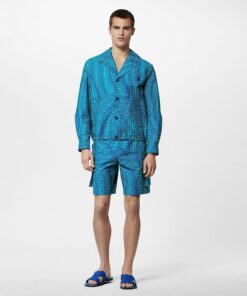 Alternative view of LV x YK LV Oasis Mule Blue For Men 1ABD67