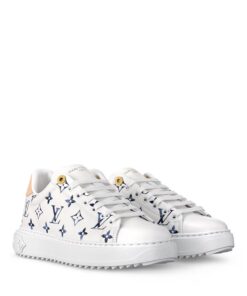 Louis Vuitton Time Out Sneaker Blue For Women 1AHOOF