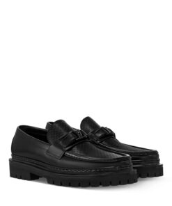 Louis Vuitton Major Loafer Black For Men 1AHRF8