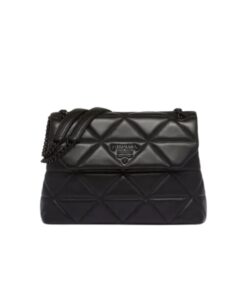 Prada Small Nappa Spectrum Bag Black For Women, Women’s Bags 8.6in/22cm 1BD233_WDF0_F0ES9_V_OOO