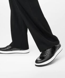 Alternative view of Louis Vuitton Rivoli Sneaker Monogram Metallic Canvas Black For Men LV 1A9FGZ