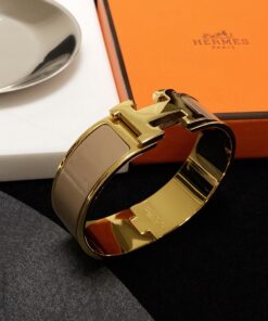 Hermes Clic H Bracelet Gold Hardware For Women - Image 7