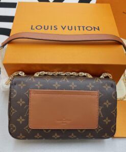 Louis Vuitton Marceau Monogram Canvas Caramel Brown For Women, Women’s Handbags, Shoulder and Crossbody Bags 9.6in/24.5cm LV M46127 - Image 5