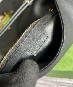 Gucci Blondie Shoulder Bag Black For Women, Women’s Bags 11in/28cm GG 699268 UXX0G 1000 - Image 6