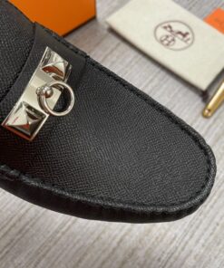 Hermes Irving Loafer Black For Men - Image 7