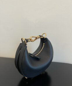 Fendi Nano Fendigraphy Black For Women 6.7in/17cm FF 8BR798A5DYF1HEJ - Image 10