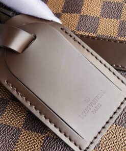 Louis Vuitton Keepall Bandouliere 45 Travel Bag 17.7in/ 45cm Brown Damier Ebene Gold Hardware N41428 - Image 6