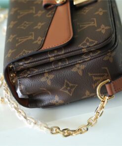 Louis Vuitton Marceau Monogram Canvas Caramel Brown For Women, Women’s Handbags, Shoulder and Crossbody Bags 9.6in/24.5cm LV M46127 - Image 18