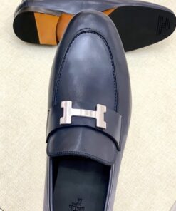 Hermes Paris Loafers Black For Men H212982ZA01400? - Image 4