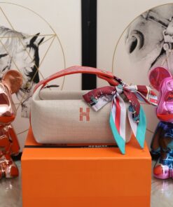 Hermes Bride A Brac Case Grey Bag For Women, Shoulder Bags 9.8in/25cm