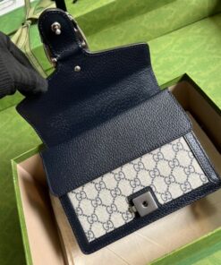 Gucci Dionysus Mini Bag Beige And Blue GG Supreme Canvas For Women 7.5in/20cm - Image 4