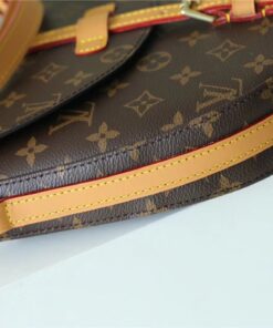 Louis Vuitton Chantilly MM Shoulder Bag in Monogram Canvas for Women, Brown, 24cm/9.4in, M51233 - Image 5