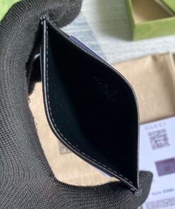 Gucci Card Case with Interlocking G Black For Men 4in/10cm GG 673002 92TCN 1000 - Image 8